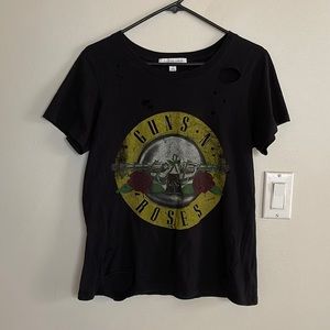 Guns N Roses graphic band tee